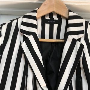 Forever 21 Jackets & Coats - Beetlejuice Style Black & White Pinstriped Jacket Forever 21 Jackets & Coats - Beetlejuice Style Black & White Pinstriped Jacket
